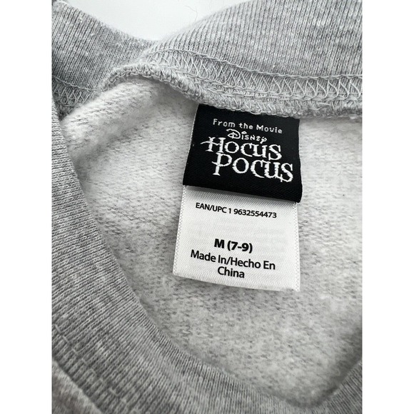 Disney JUST A BUNCH OF HOCUS POCUS Pullover SWEATSHIRT Juniors 7-9 - Picture 3 of 5